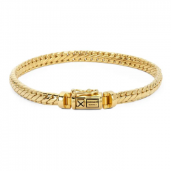 BtB Ben Mini Bracelet Gold Vermeil - Maat D