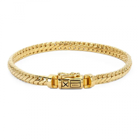 BtB Ben Mini Bracelet Gold Vermeil - Maat D