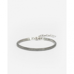 BtB Stacking Bracelet Ellen Silver - maat C-E