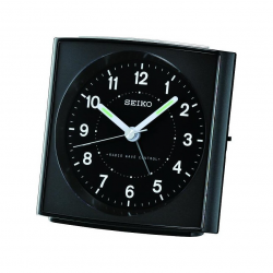 Seiko Wekker Metallic Zwart