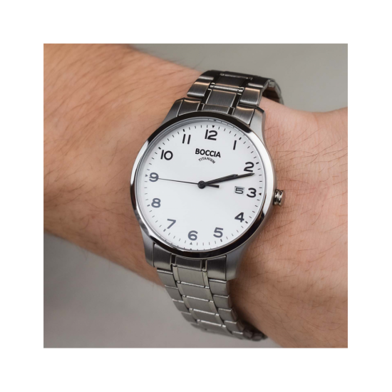 Boccia Titanium Herenhorloge - 39mm