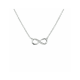 Collier Infinity met Zirkonia  -  1,2 mm 41 + 4 cm