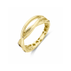 14K Geelgouden Fantasie Ring - mt 17 3/4