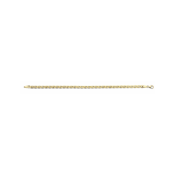 14K Geelgouden Valkenoog-collier - 60cm 3mm